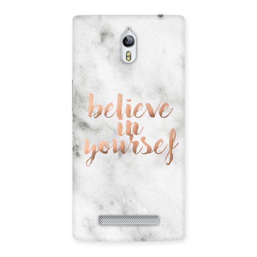 Believe in Yourself Back Case for Oppo Find 7
