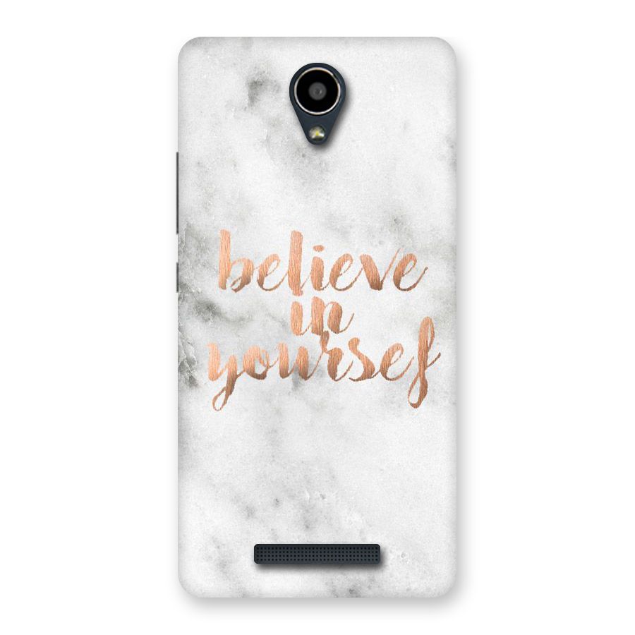 Believe in Yourself Back Case for Redmi Note 2
