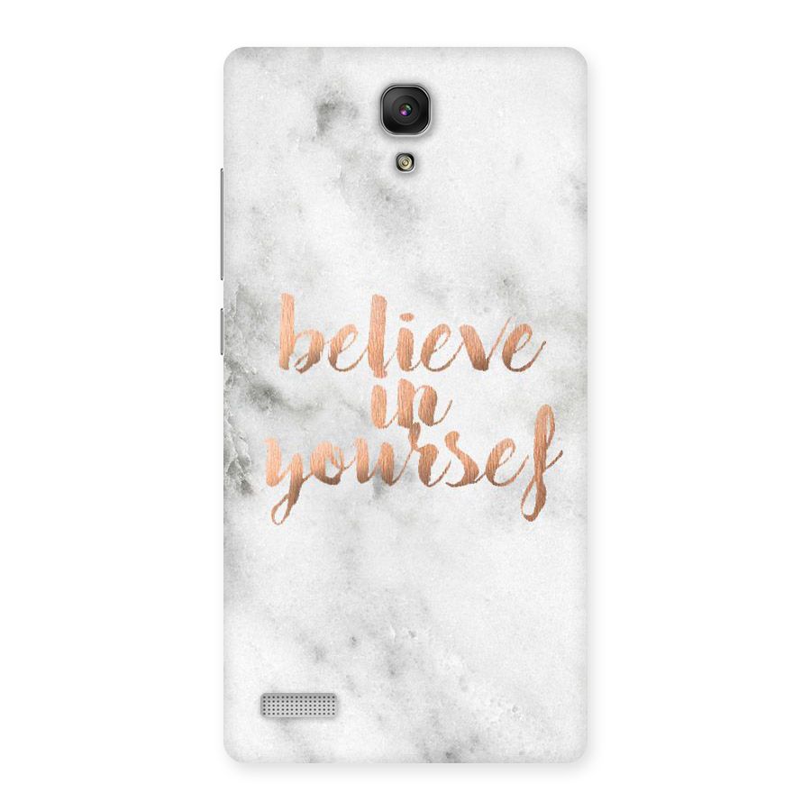 Believe in Yourself Back Case for Redmi Note Prime