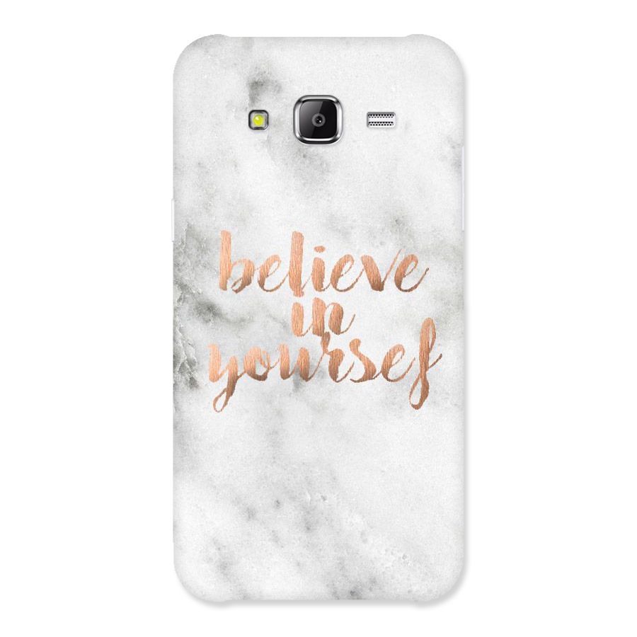 Believe in Yourself Back Case for Samsung Galaxy J5