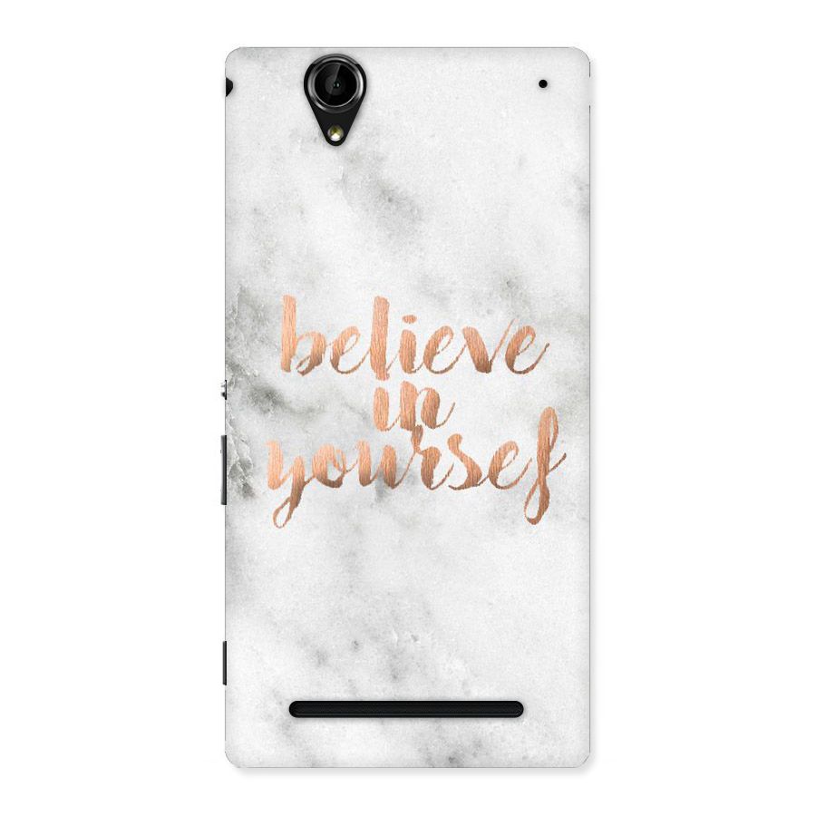 Believe in Yourself Back Case for Sony Xperia T2