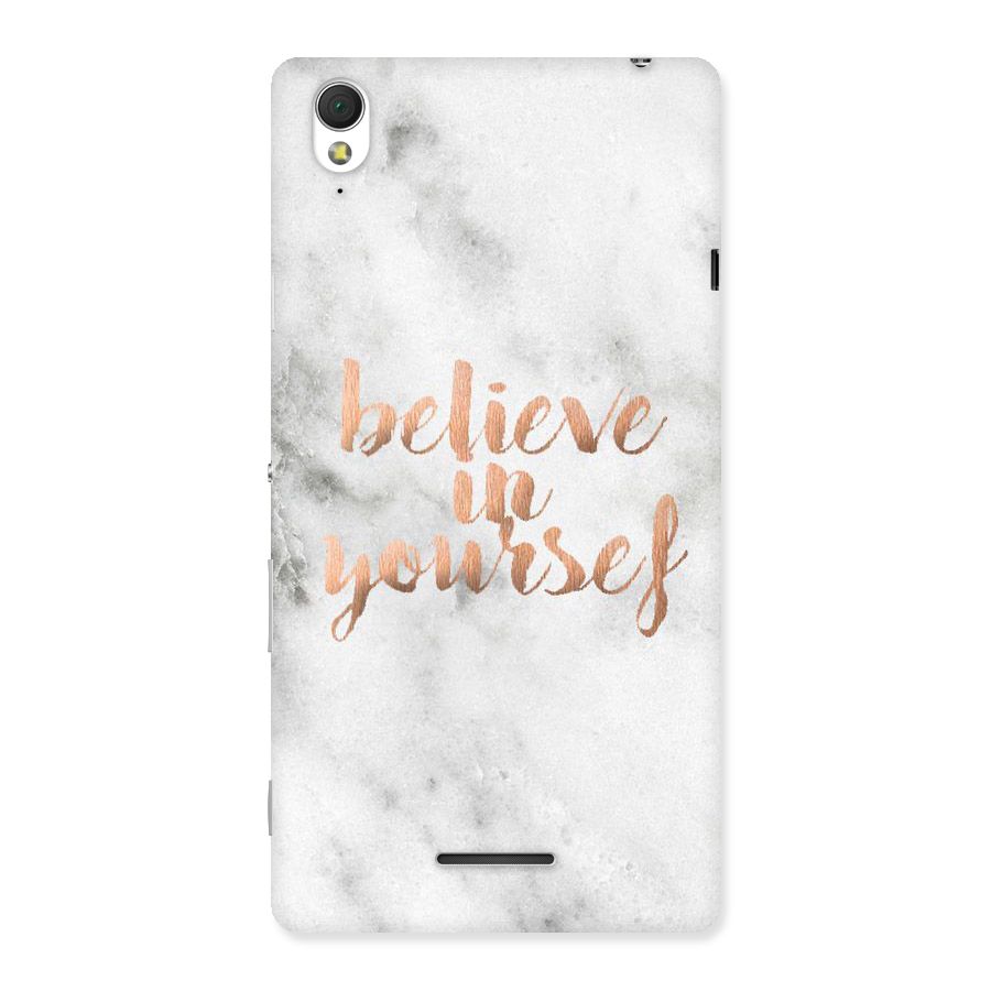 Believe in Yourself Back Case for Sony Xperia T3
