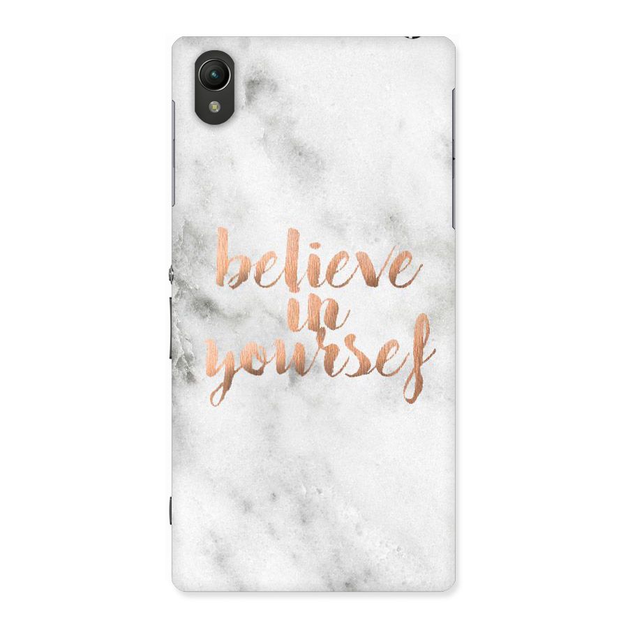 Believe in Yourself Back Case for Sony Xperia Z1