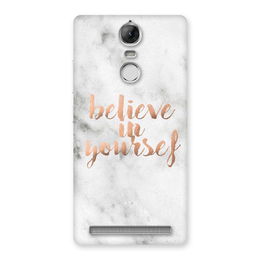 Believe in Yourself Back Case for Vibe K5 Note
