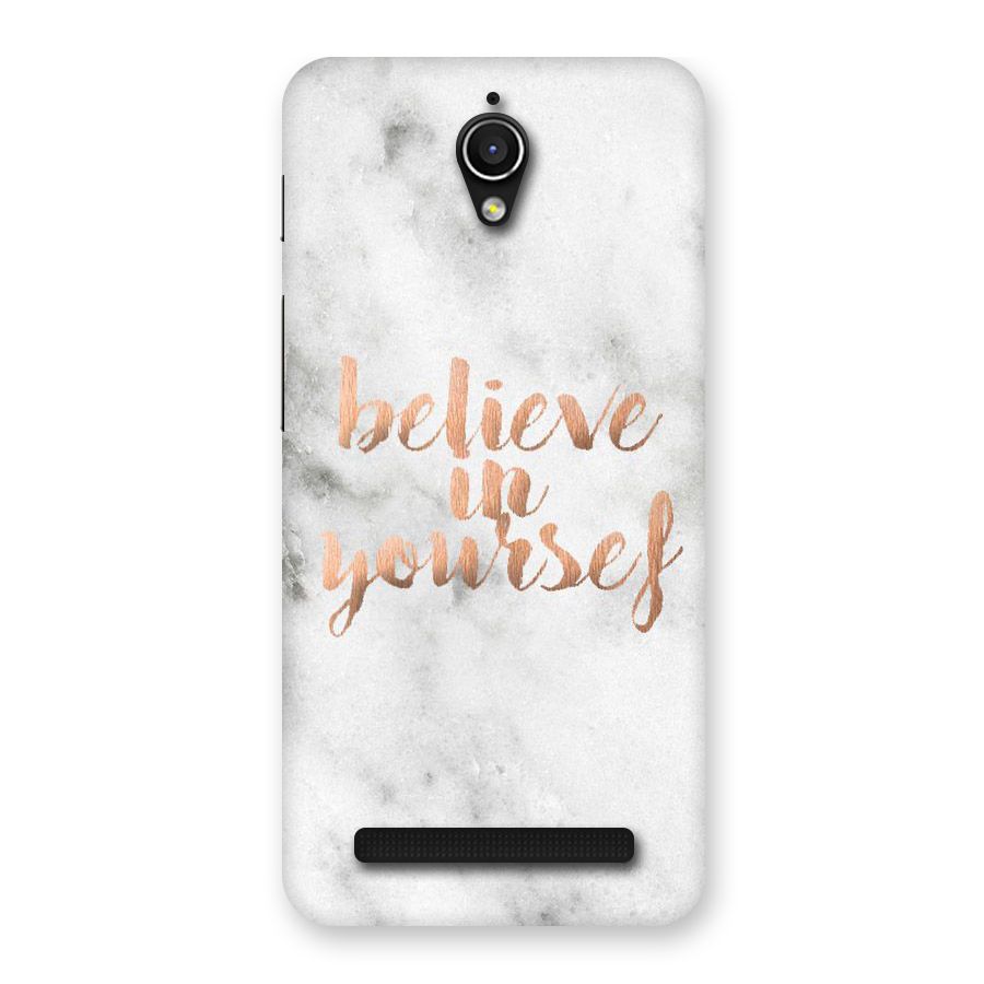 Believe in Yourself Back Case for Zenfone Go
