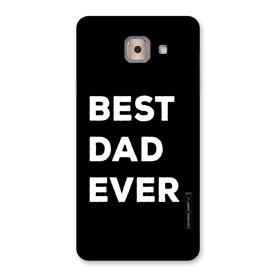 Best Dad Ever Back Case for Galaxy J7 Max