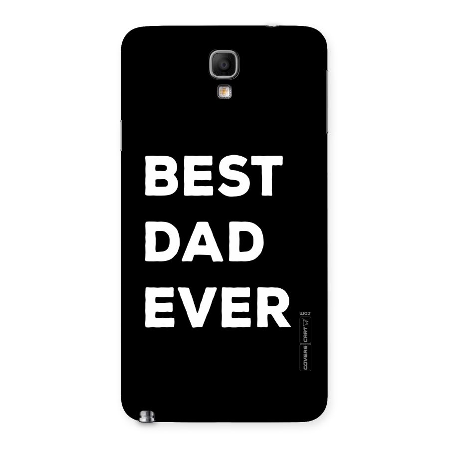 Best Dad Ever Back Case for Galaxy Note 3 Neo