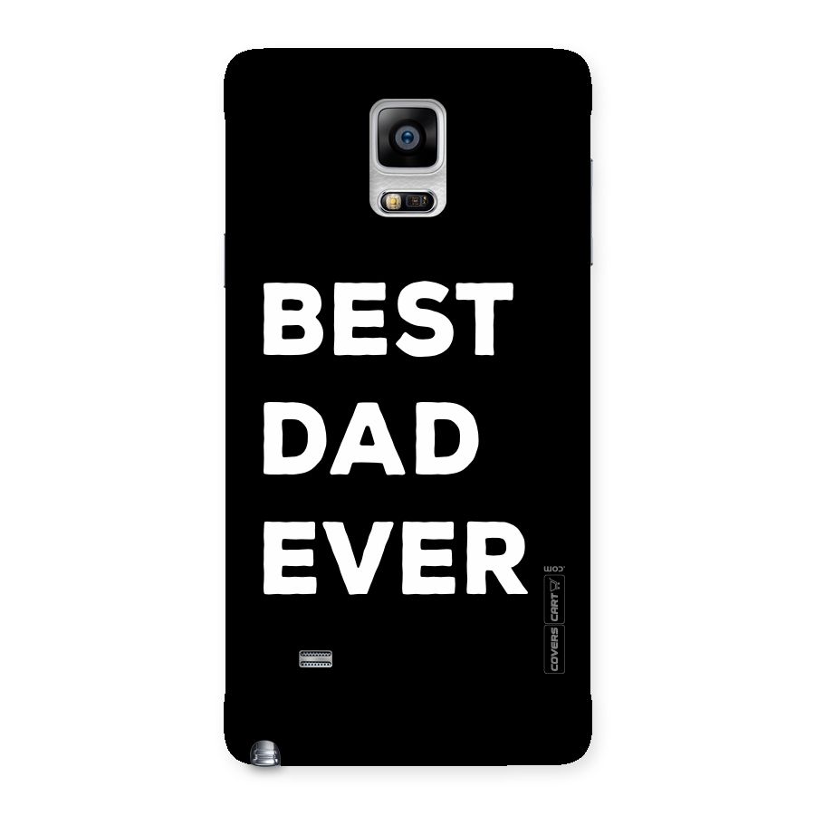Best Dad Ever Back Case for Galaxy Note 4