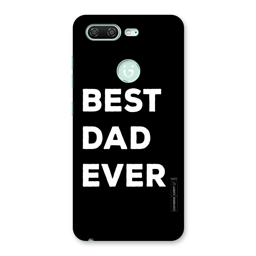 Best Dad Ever Back Case for Gionee S10