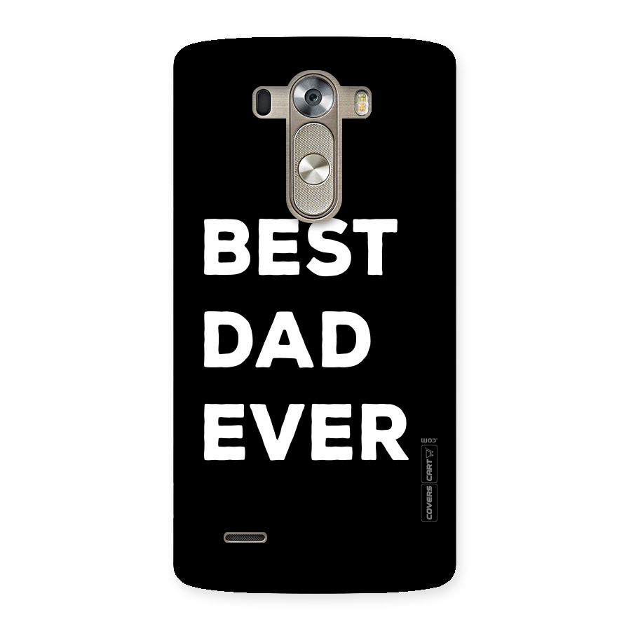 Best Dad Ever Back Case for LG G3