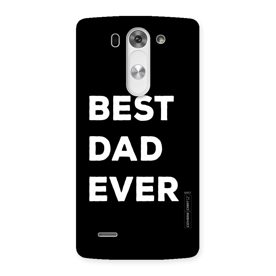 Best Dad Ever Back Case for LG G3 Beat