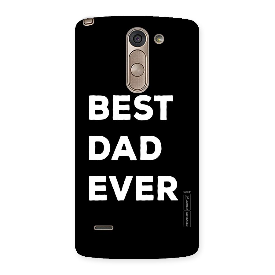 Best Dad Ever Back Case for LG G3 Stylus