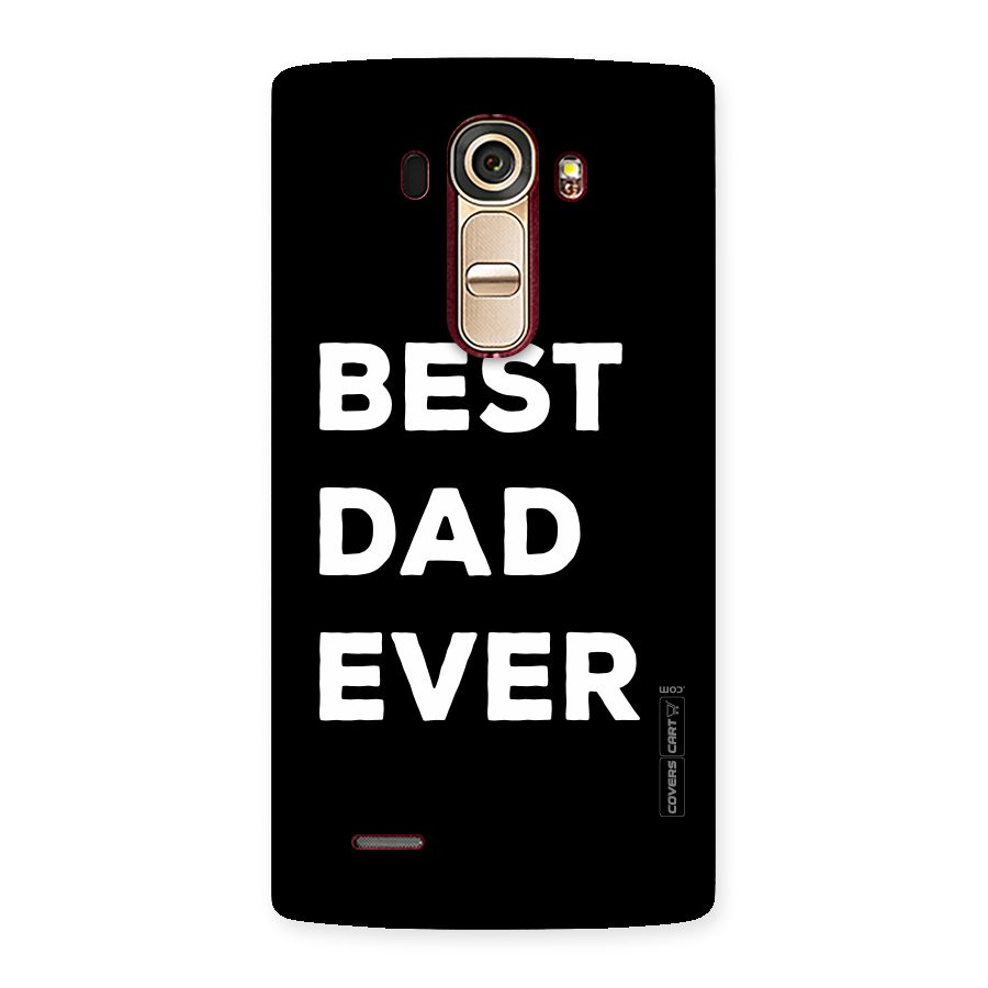 Best Dad Ever Back Case for LG G4