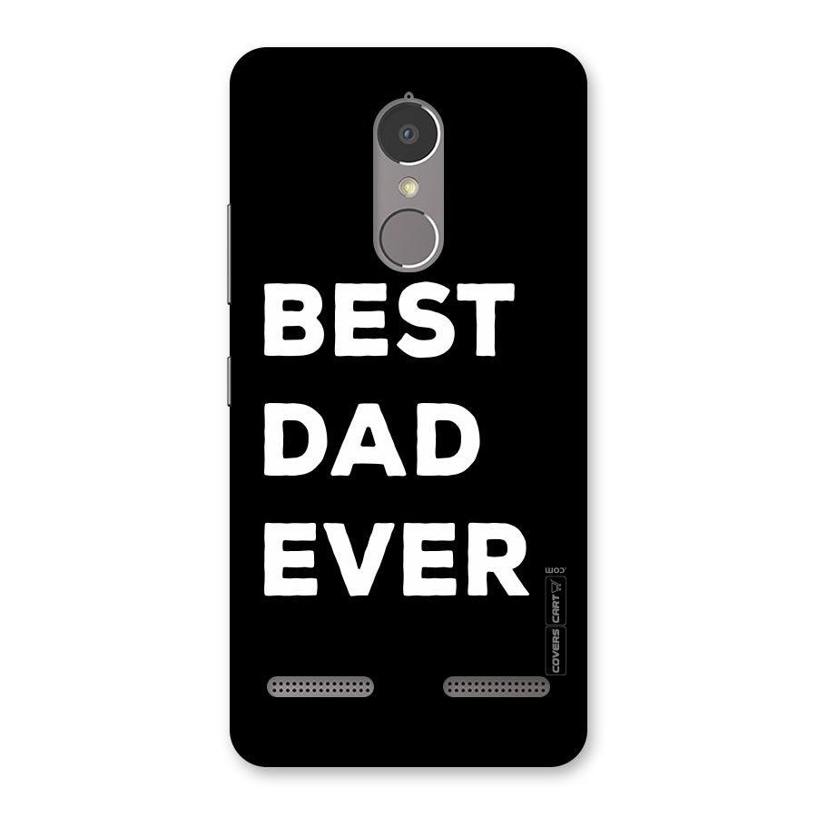 Best Dad Ever Back Case for Lenovo K6