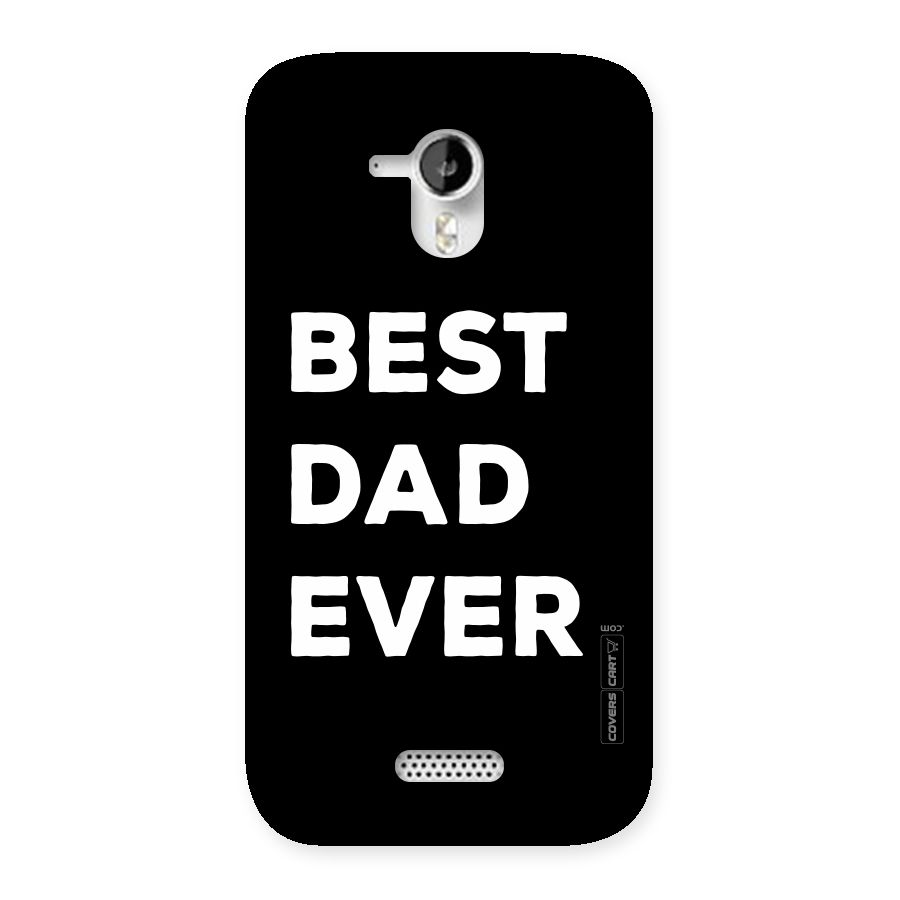 Best Dad Ever Back Case for Micromax Canvas HD A116
