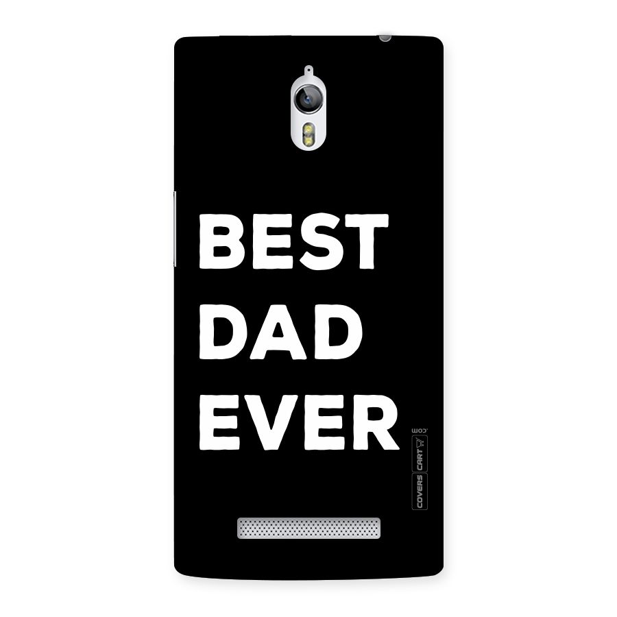 Best Dad Ever Back Case for Oppo Find 7