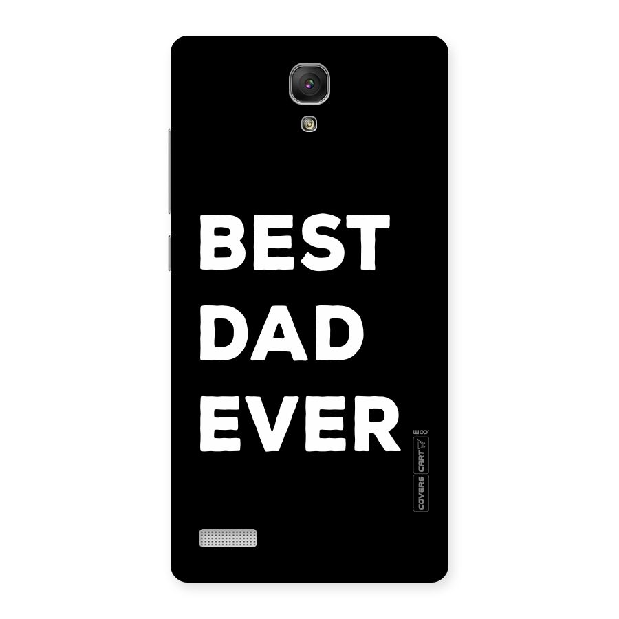Best Dad Ever Back Case for Redmi Note Prime