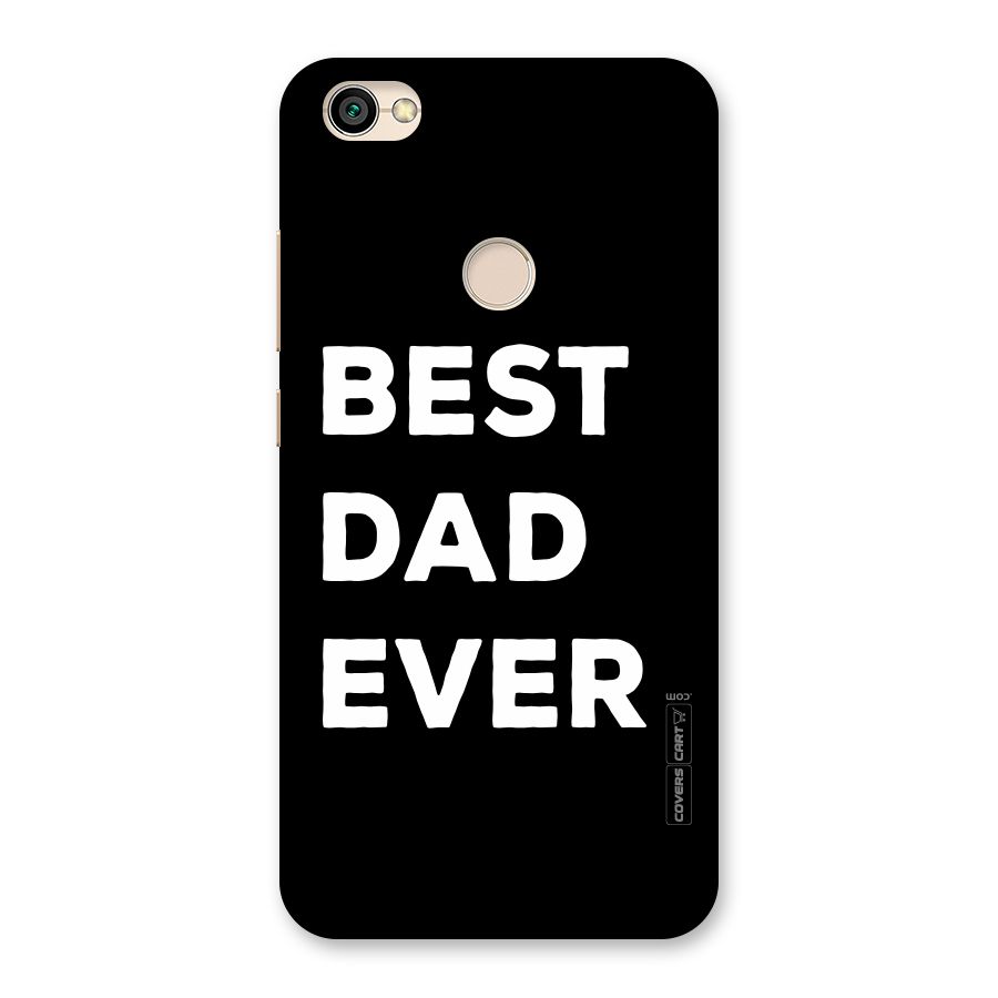 Best Dad Ever Back Case for Redmi Y1 2017