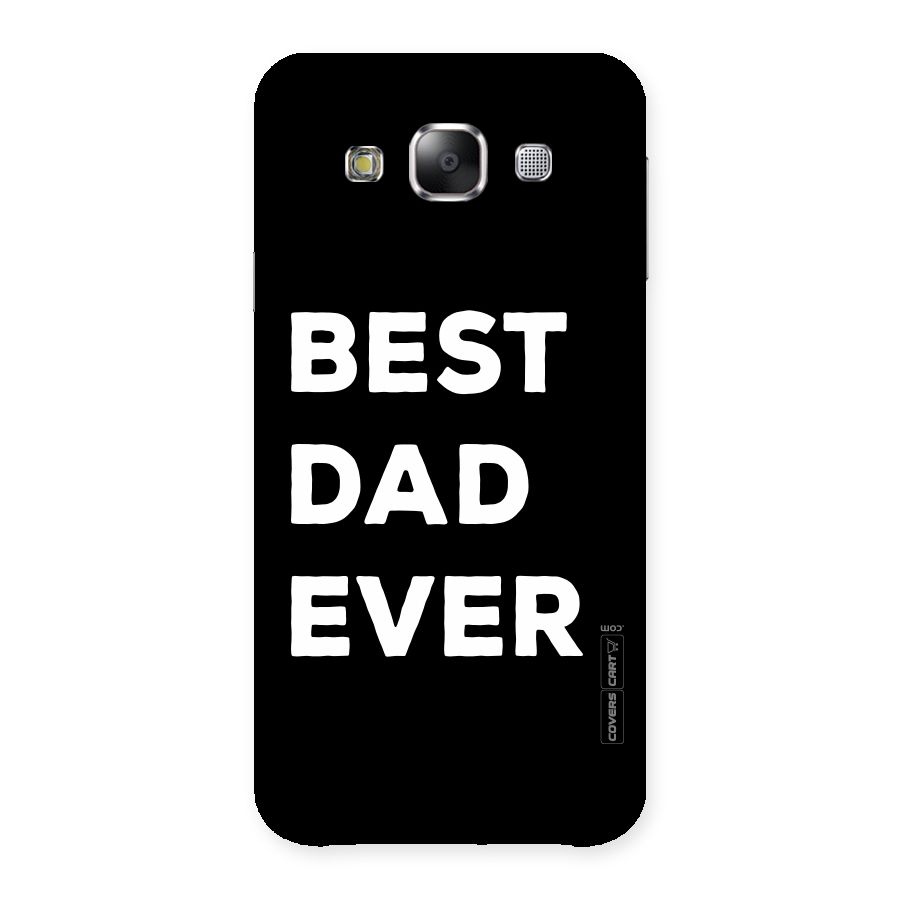 Best Dad Ever Back Case for Samsung Galaxy E5