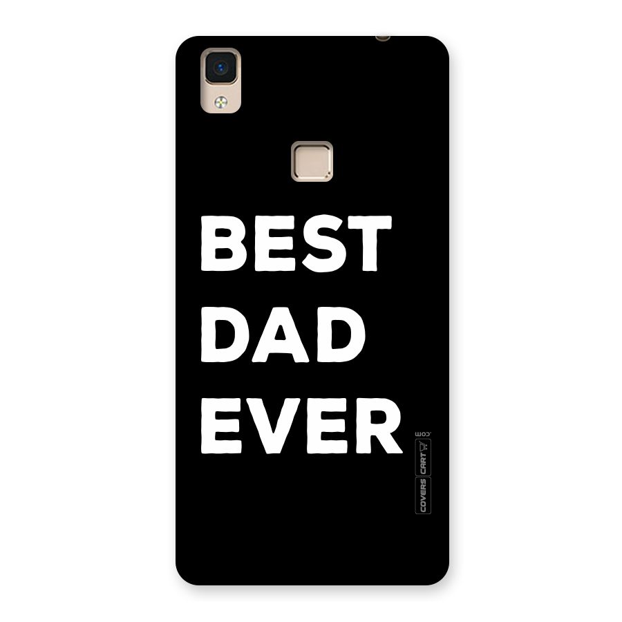 Best Dad Ever Back Case for V3 Max