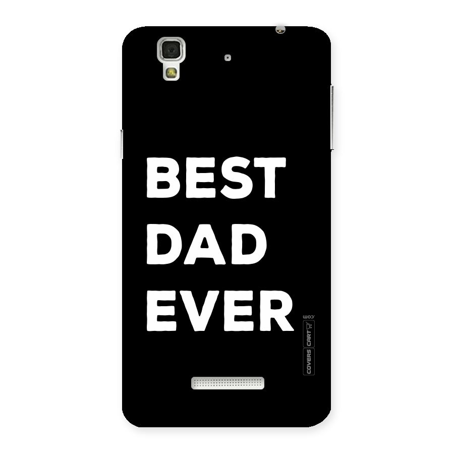 Best Dad Ever Back Case for Yu Yureka