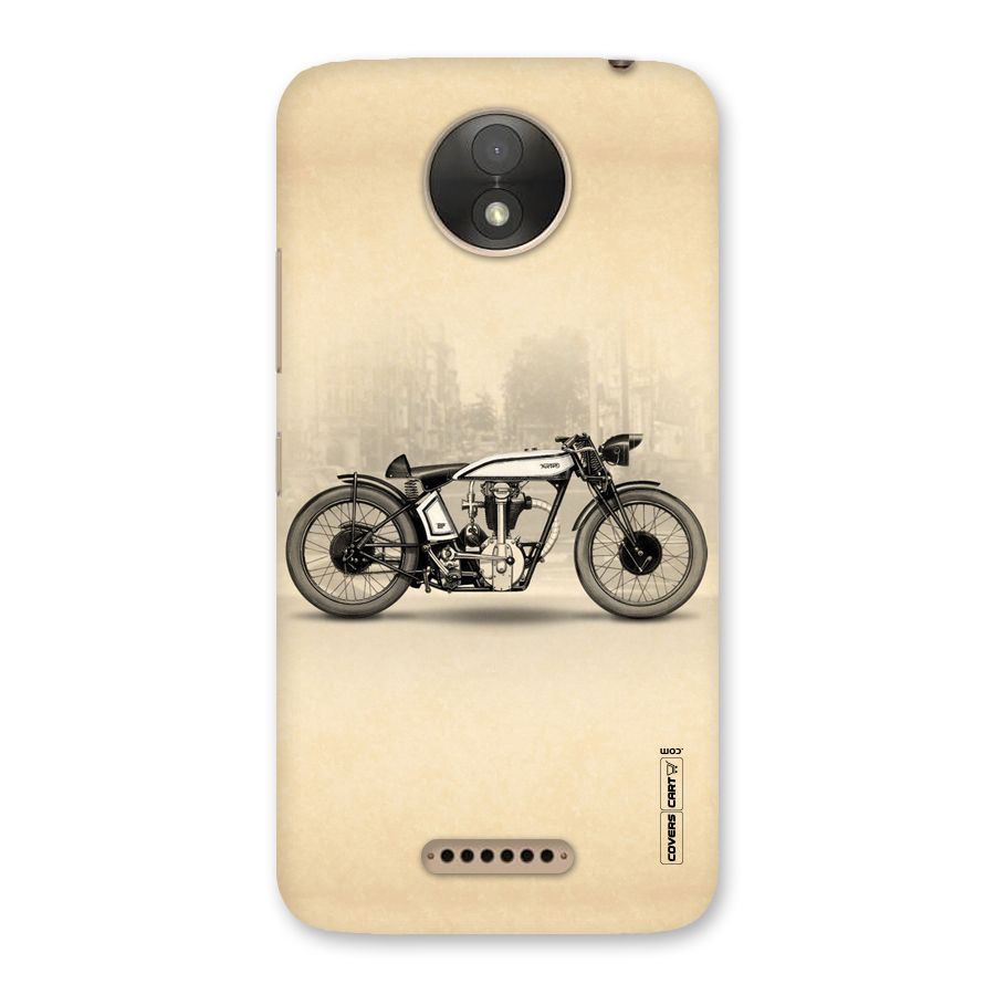 Bike Ride Back Case for Moto C Plus