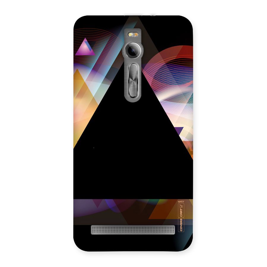 Triangle Black Abstract Back Case for Asus Zenfone 2