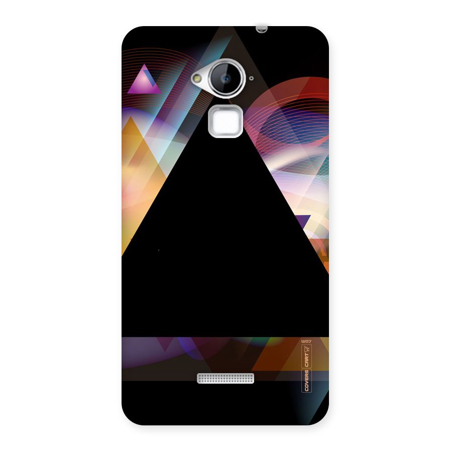 Triangle Black Abstract Back Case for Coolpad Note 3