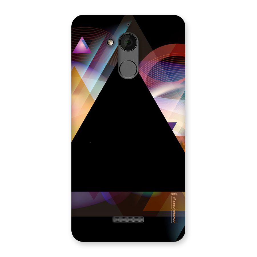 Triangle Black Abstract Back Case for Coolpad Note 5
