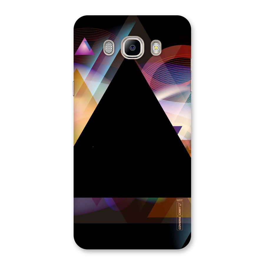 Triangle Black Abstract Back Case for Galaxy On8