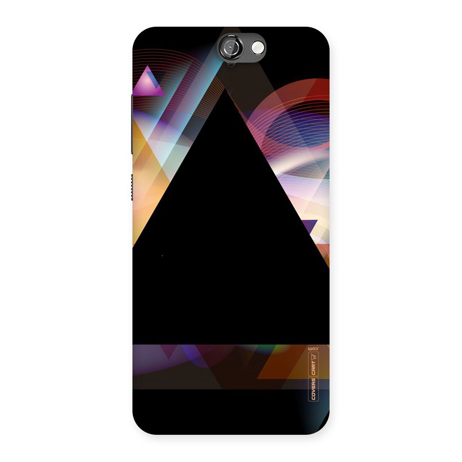 Triangle Black Abstract Back Case for HTC One A9