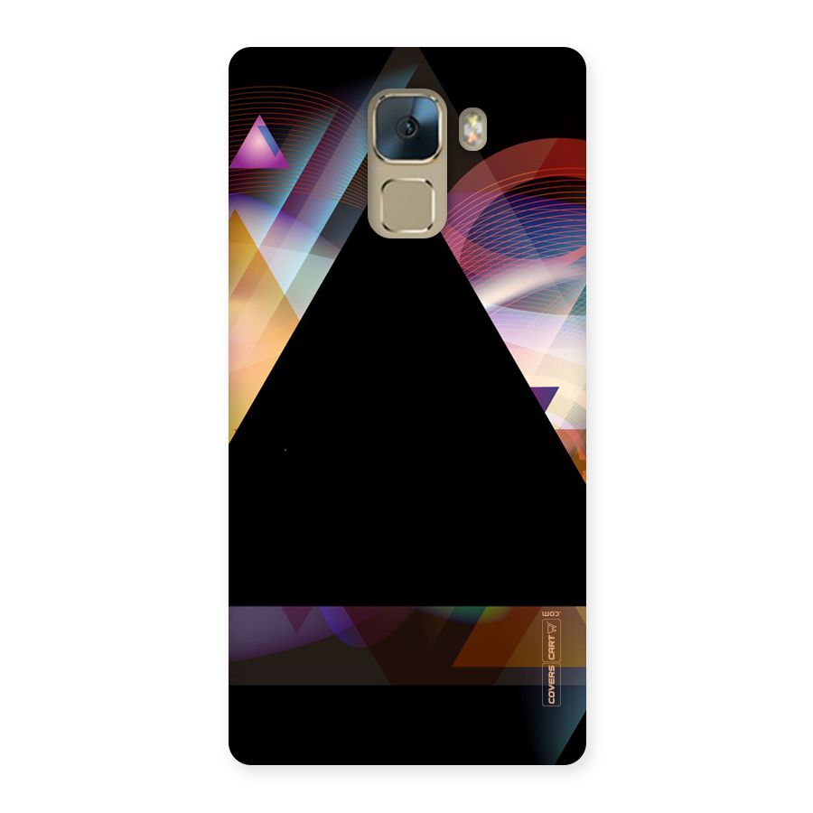 Triangle Black Abstract Back Case for Huawei Honor 7