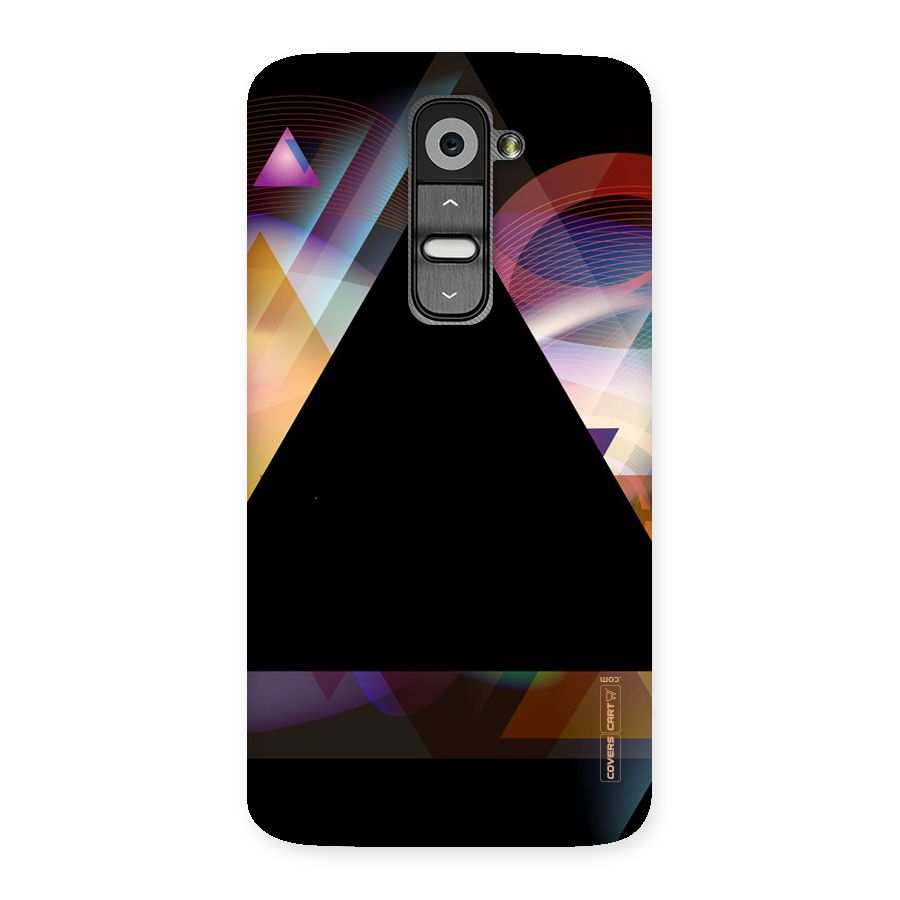Triangle Black Abstract Back Case for LG G2