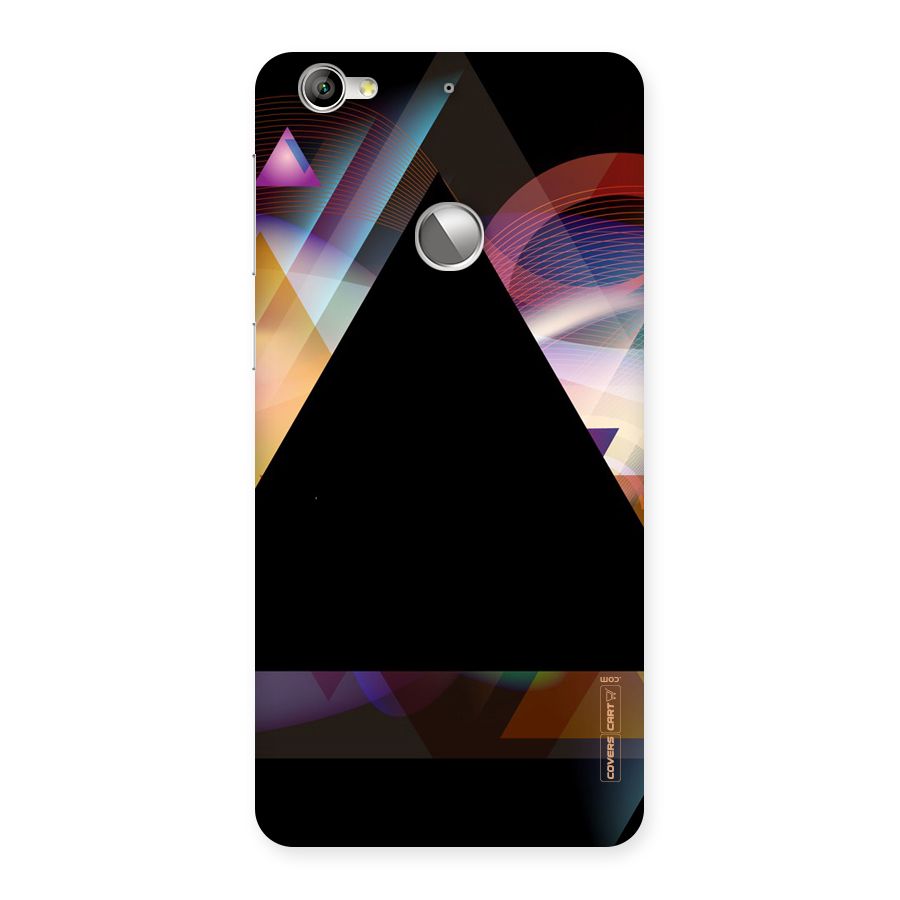 Triangle Black Abstract Back Case for LeTV Le 1s
