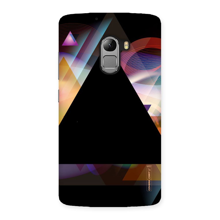 Triangle Black Abstract Back Case for Lenovo K4 Note