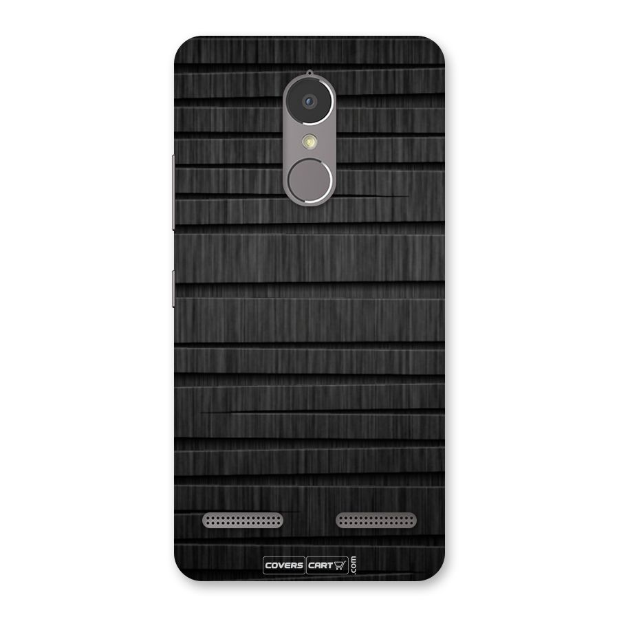 Black Abstract Back Case for Lenovo K6
