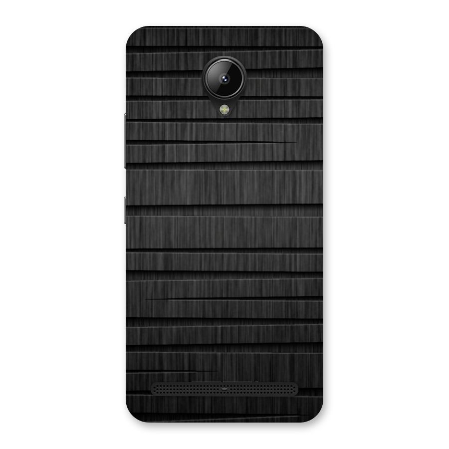 Black Abstract Back Case for Lenovo C2