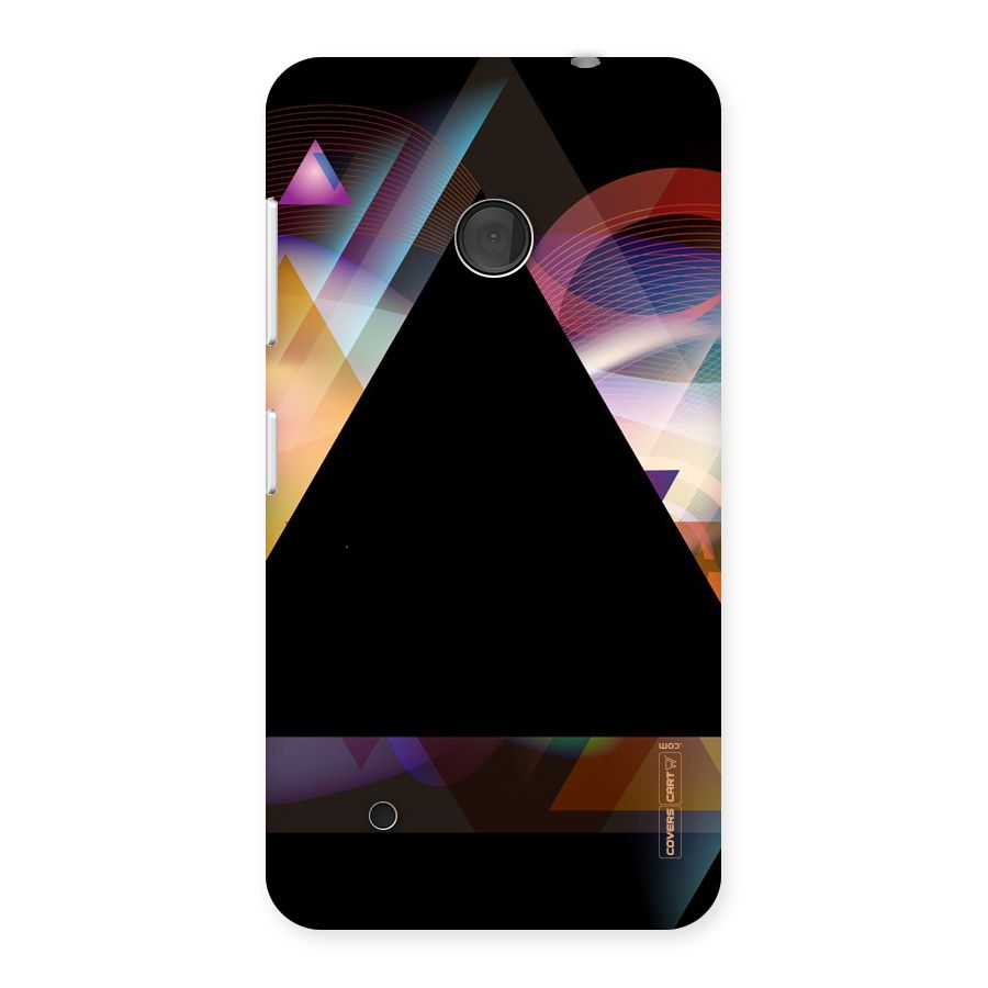 Triangle Black Abstract Back Case for Lumia 530