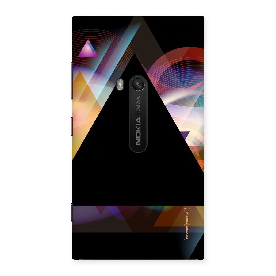 Triangle Black Abstract Back Case for Lumia 920