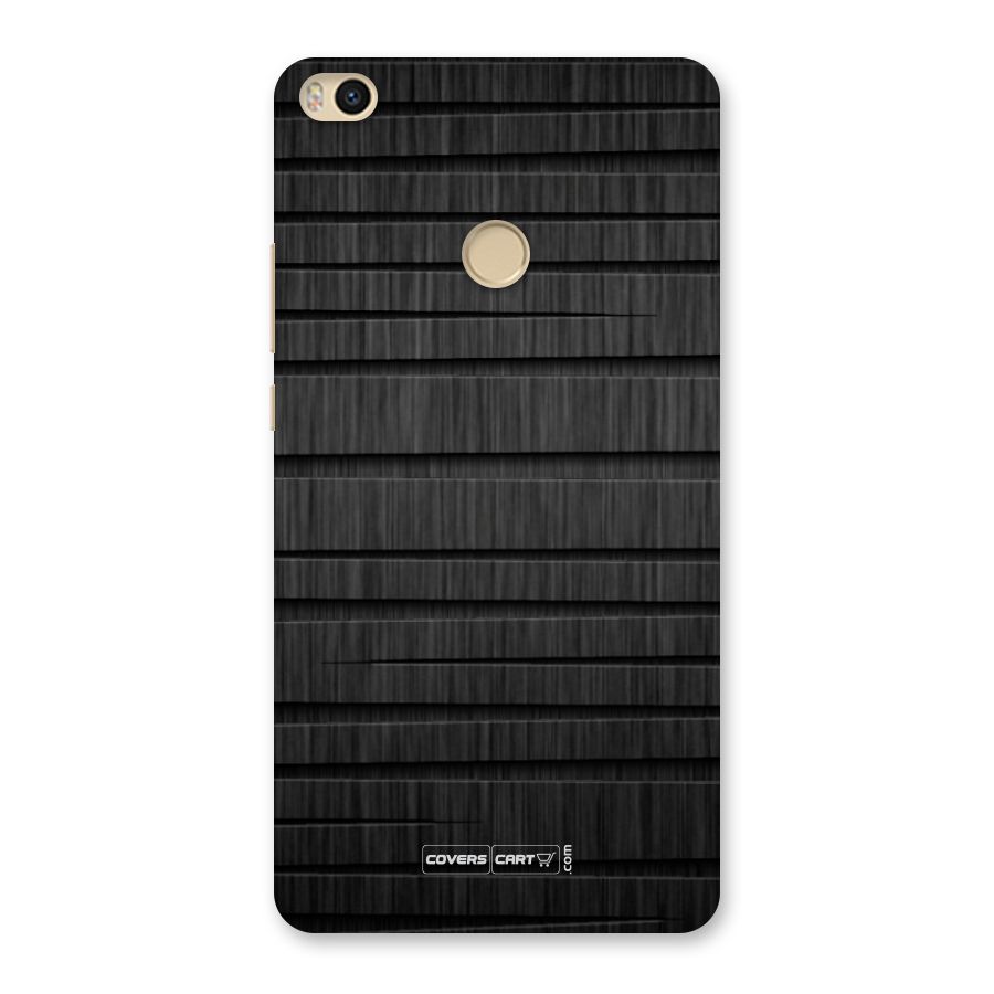 Black Abstract Back Case for Mi Max 2