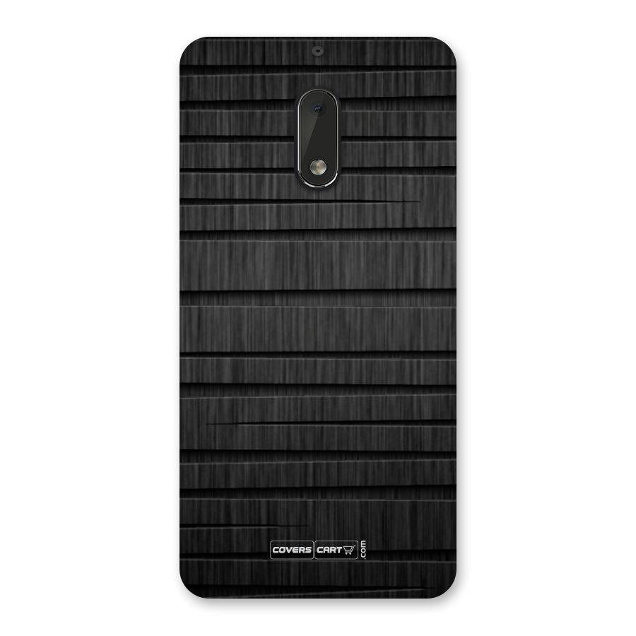Black Abstract Back Case for Nokia 6