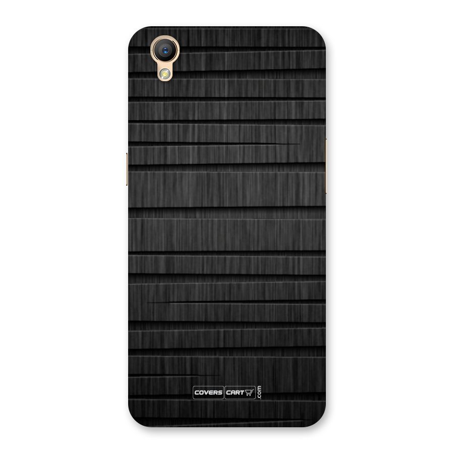 Black Abstract Back Case for Oppo A37