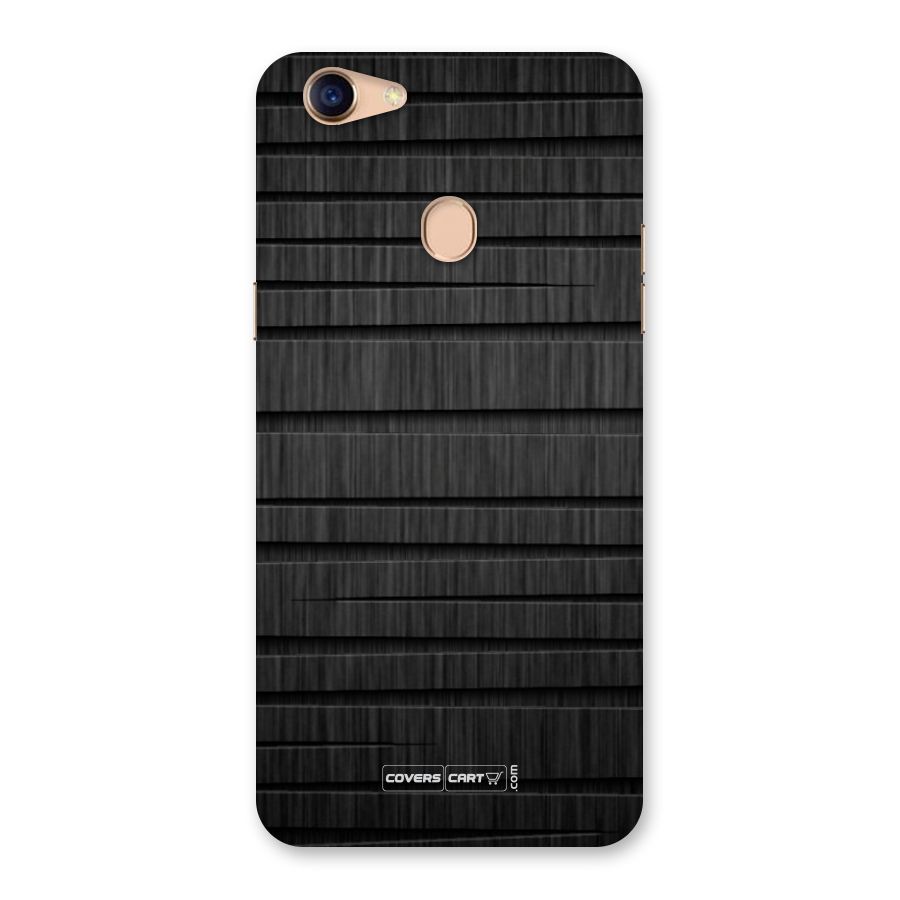 Black Abstract Back Case for Oppo F5