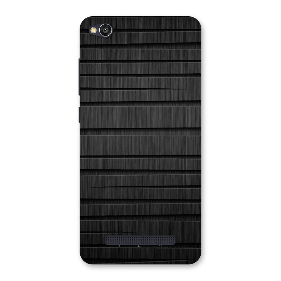 Black Abstract Back Case for Redmi 4A