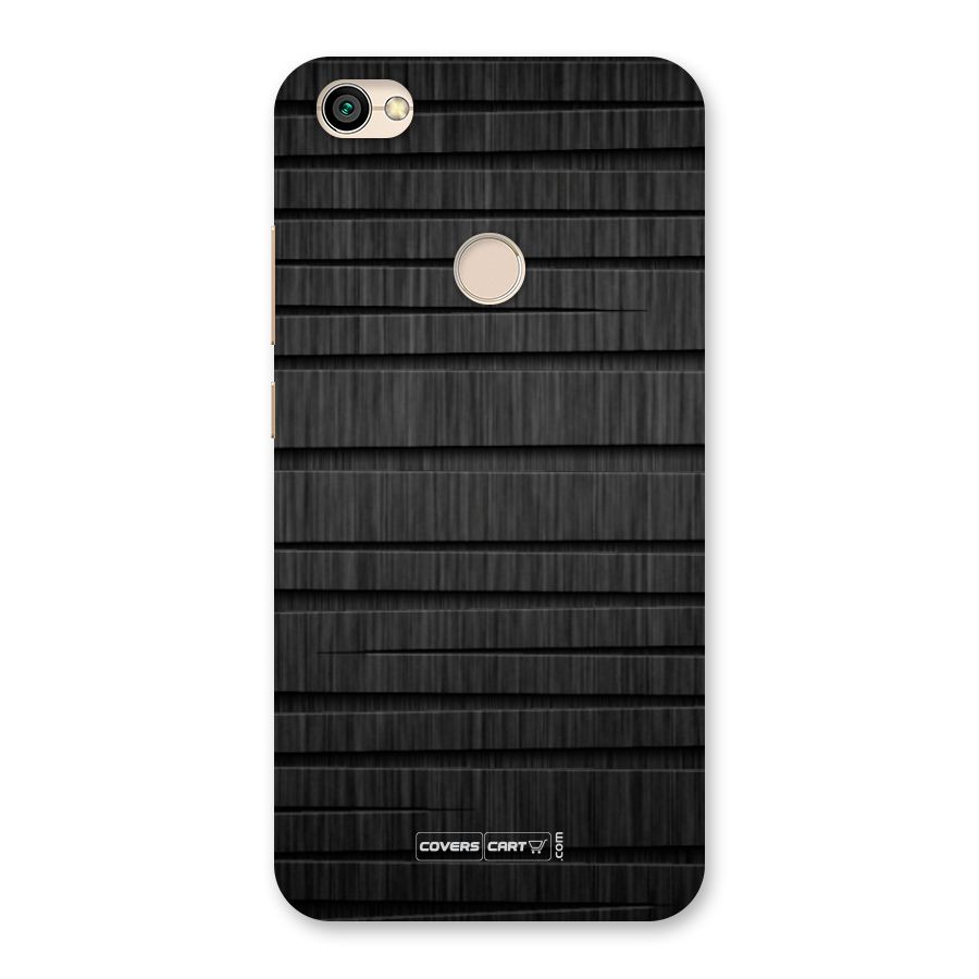 Black Abstract Back Case for Redmi Y1 2017