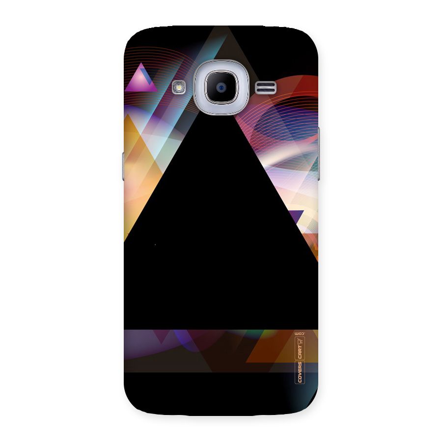 Triangle Black Abstract Back Case for Samsung Galaxy J2 2016