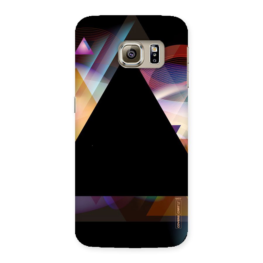Triangle Black Abstract Back Case for Samsung Galaxy S6 Edge