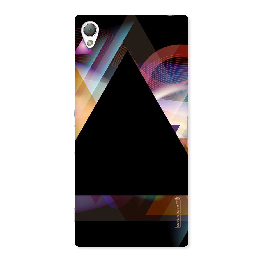 Triangle Black Abstract Back Case for Sony Xperia Z3