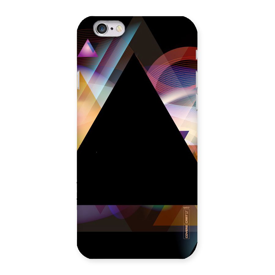 Triangle Black Abstract Back Case for iPhone 6 6S