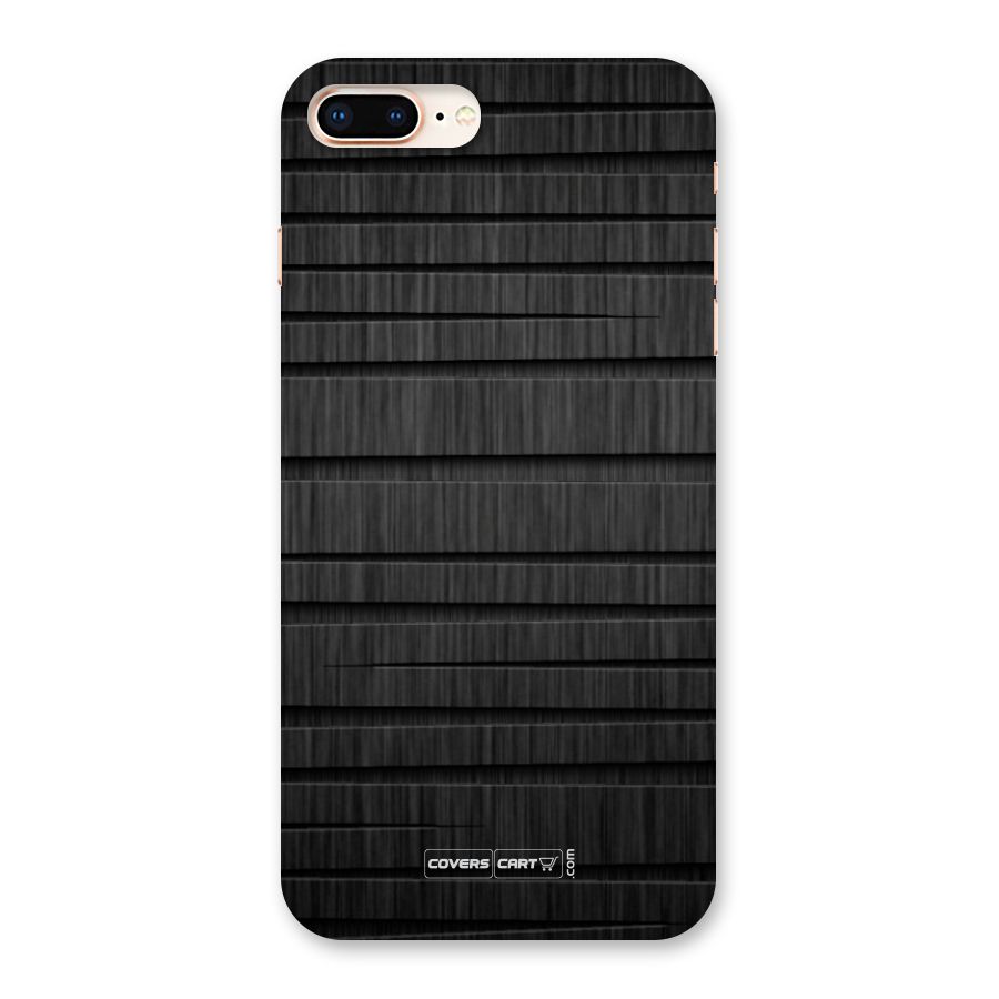 Black Abstract Back Case for iPhone 8 Plus